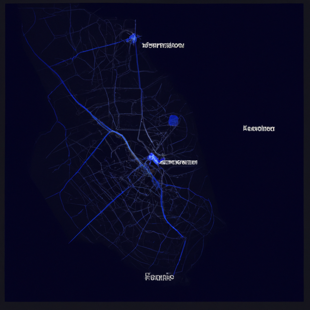 Mapa de Providencia con la ubicación del estudio marcada